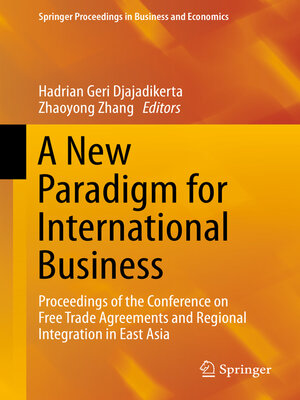 cover image of A New Paradigm for International Business